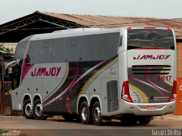 Viação Jam Joy 8617 na cidade de Imperatriz, Maranhão, Brasil, por Gean Brito. Número da foto: #3168561.