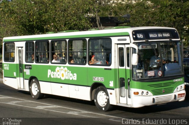 Viação Pendotiba NIT. 02-282 na cidade de Rio de Janeiro, Rio de Janeiro, Brasil, por Carlos Eduardo Lopes. Número da foto: #3171502.