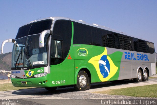 Real Brasil Turismo 250 na cidade de Rio de Janeiro, Rio de Janeiro, Brasil, por Carlos Eduardo Lopes. Número da foto: #3171479.