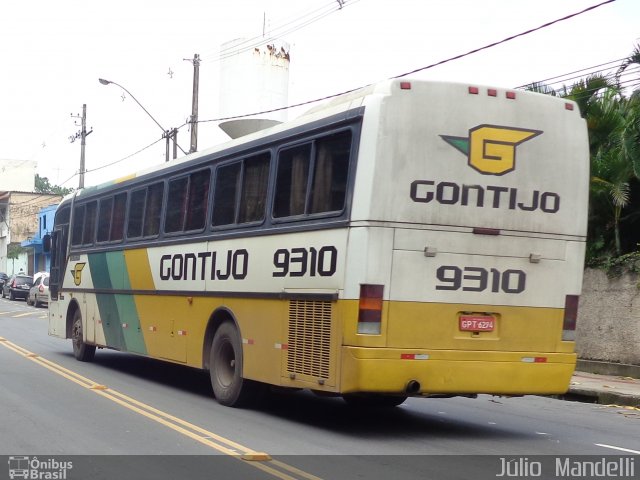 Empresa Gontijo de Transportes 9310 na cidade de Belo Horizonte, Minas Gerais, Brasil, por Júlio  Mandelli. ID da foto: 3171015.