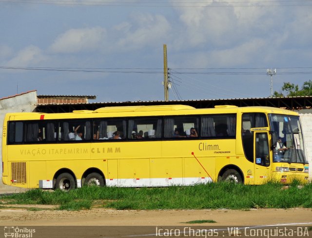 Viação Itapemirim 44101 na cidade de Vitória da Conquista, Bahia, Brasil, por Ícaro Chagas. Número da foto: #3170634.