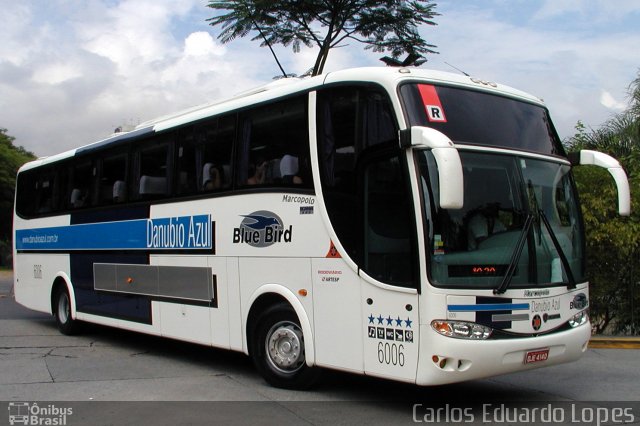 VIDA - Viação Danúbio Azul 6006 na cidade de São Paulo, São Paulo, Brasil, por Carlos Eduardo Lopes. Número da foto: #3171395.