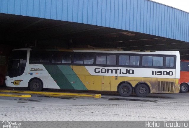 Empresa Gontijo de Transportes 11300 na cidade de Resende, Rio de Janeiro, Brasil, por Hélio  Teodoro. ID da foto: 3170385.