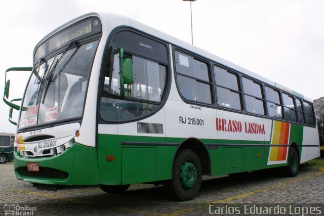 Empresa de Transportes Braso Lisboa RJ 215.001 na cidade de Rio de Janeiro, Rio de Janeiro, Brasil, por Carlos Eduardo Lopes. Número da foto: #3171523.