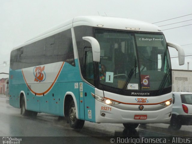TBS - Travel Bus Service > Transnacional Fretamento 05271 na cidade de Maceió, Alagoas, Brasil, por Rodrigo Fonseca. Número da foto: #3173404.