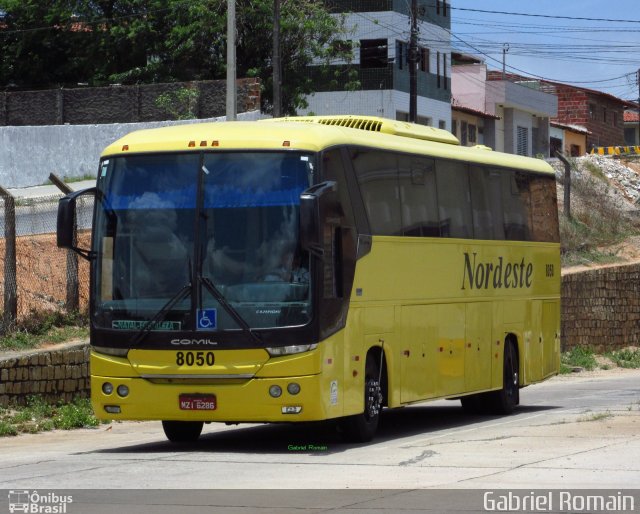Viação Nordeste 8050 na cidade de Natal, Rio Grande do Norte, Brasil, por Gabriel Torres. Número da foto: #3172012.