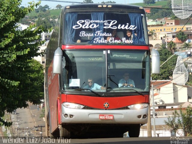 Expresso São Luiz 7190 na cidade de Rio Verde, Goiás, Brasil, por Wender Luiz dos Santos. Número da foto: #3173261.