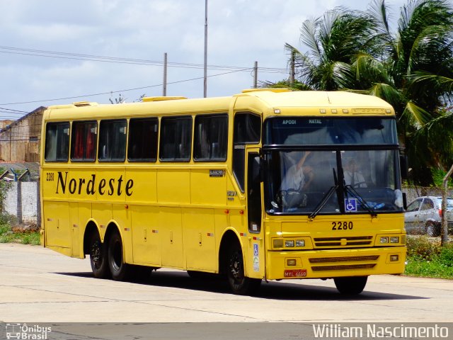 Viação Nordeste 2280 na cidade de Natal, Rio Grande do Norte, Brasil, por William Nascimento. Número da foto: #3173185.