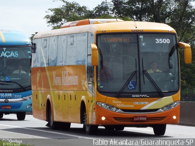 Novo Millenium Turismo 3500 na cidade de Lorena, São Paulo, Brasil, por Fabio Alcantara. ID da foto: 3173985.