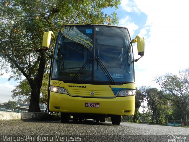 Viação Itapemirim 9017 na cidade de Vitória, Espírito Santo, Brasil, por Marcos Pinnheiro Meneses. ID da foto: 3172320.