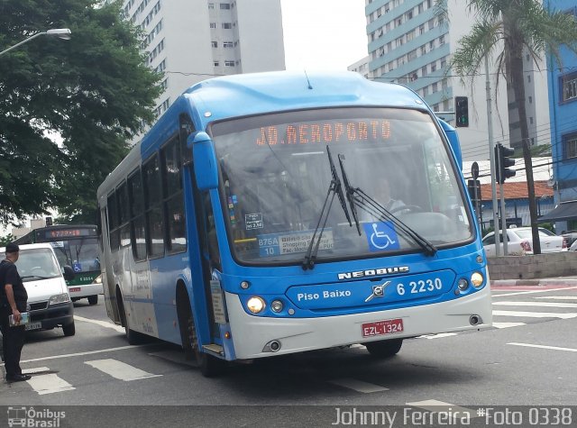 TUPI - Transportes Urbanos Piratininga 6 2230 na cidade de São Paulo, São Paulo, Brasil, por Johnny Ferreira. Número da foto: #3173190.