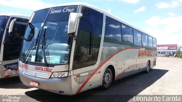 Viação Santa Cruz 8410 na cidade de Guaxupé, Minas Gerais, Brasil, por Leonardo Carola. Número da foto: #3176483.