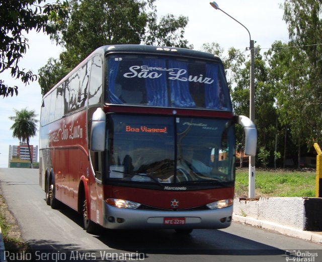 Expresso São Luiz 6890 na cidade de Cuiabá, Mato Grosso, Brasil, por Paulo Sergio Alves Venancio. Número da foto: #3174910.