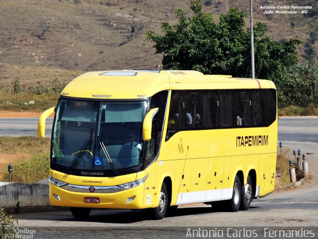 Viação Itapemirim 60771 na cidade de João Monlevade, Minas Gerais, Brasil, por Antonio Carlos Fernandes. Número da foto: #3175524.