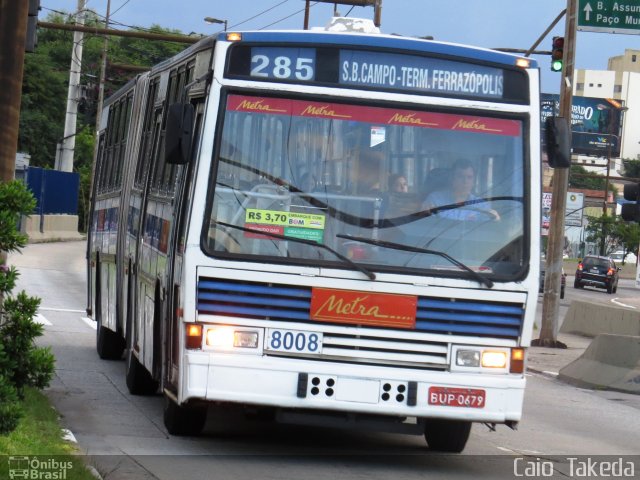 Metra - Sistema Metropolitano de Transporte 8008 na cidade de São Bernardo do Campo, São Paulo, Brasil, por Caio  Takeda. Número da foto: #3174729.