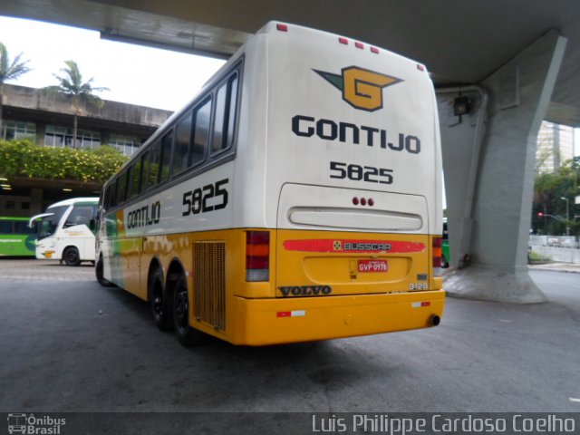 Empresa Gontijo de Transportes 5825 na cidade de Belo Horizonte, Minas Gerais, Brasil, por Luis Philippe Cardoso Coelho. ID da foto: 3175543.