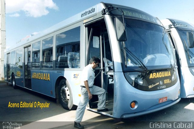 Rápido Araguaia 1056-3 na cidade de Goiânia, Goiás, Brasil, por Carlos Júnior. Número da foto: #3175576.