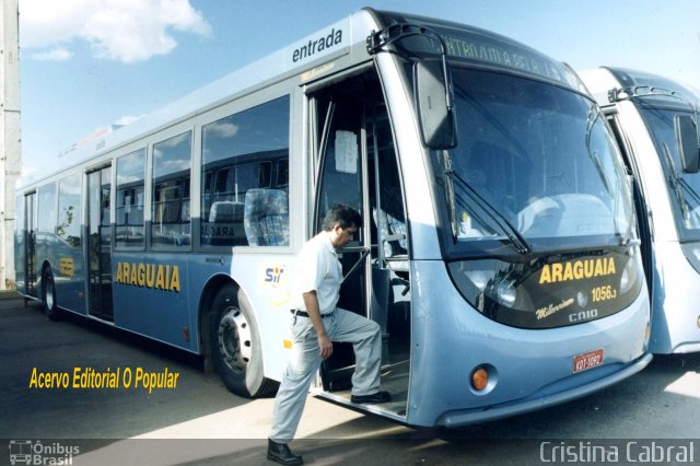 Rápido Araguaia 1056-3 na cidade de Goiânia, Goiás, Brasil, por Carlos Júnior. ID da foto: 3175576.