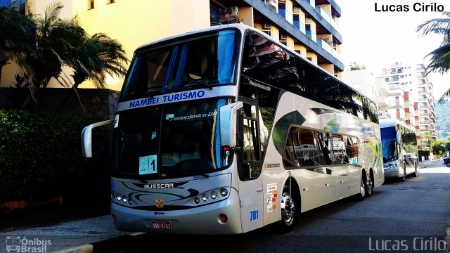 Nambei Turismo 701 na cidade de Guatapará, São Paulo, Brasil, por Lucas Cirilo. ID da foto: 3175382.