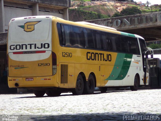 Empresa Gontijo de Transportes 12510 na cidade de Belo Horizonte, Minas Gerais, Brasil, por Alexandre Rodrigo. Número da foto: #3175161.