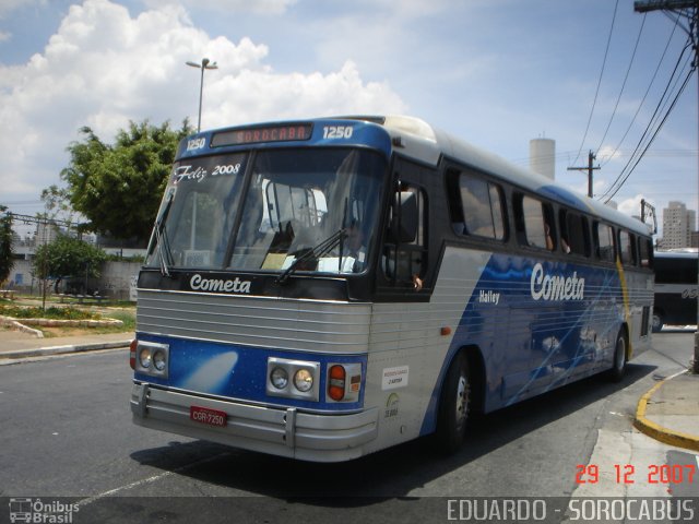 Viação Cometa 1250 na cidade de São Paulo, São Paulo, Brasil, por EDUARDO - SOROCABUS. ID da foto: 3111273.