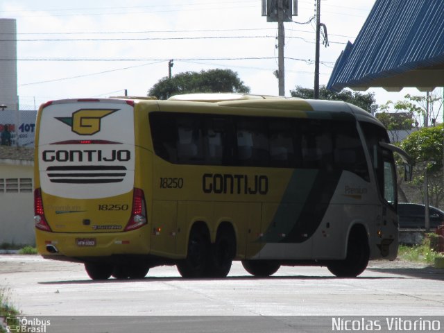 Empresa Gontijo de Transportes 18250 na cidade de Natal, Rio Grande do Norte, Brasil, por Nícolas Vitorino Lopes. Número da foto: #3110688.