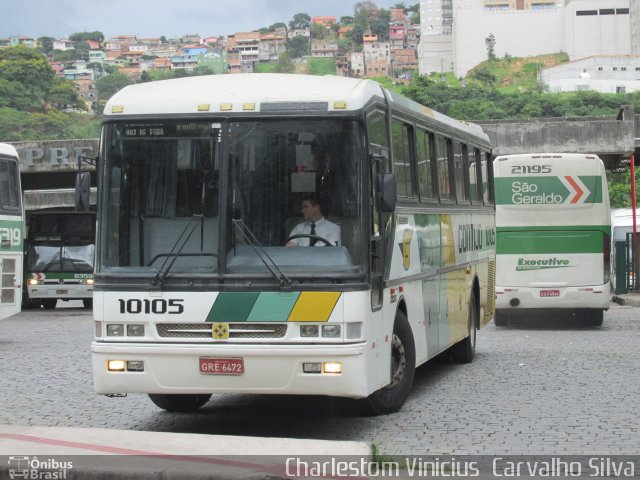 Empresa Gontijo de Transportes 10105 na cidade de Belo Horizonte, Minas Gerais, Brasil, por Charlestom Vinicius Carvalho Silva. ID da foto: 3110850.