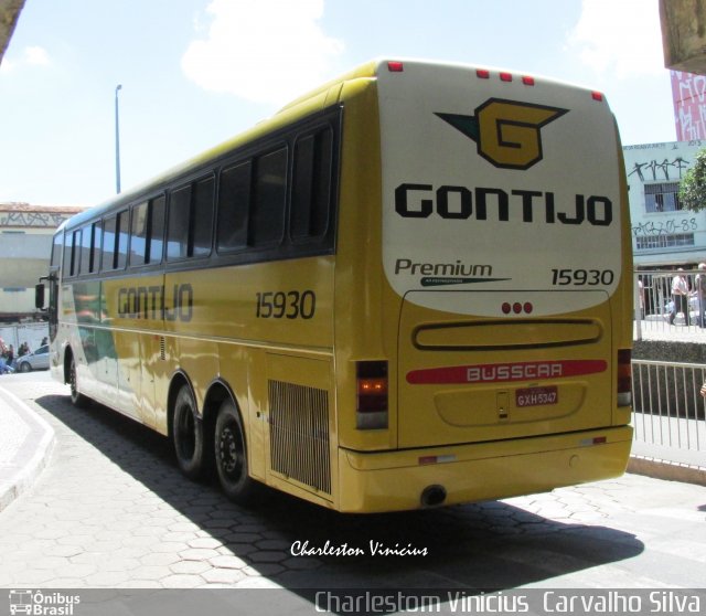 Empresa Gontijo de Transportes 15930 na cidade de Belo Horizonte, Minas Gerais, Brasil, por Charlestom Vinicius Carvalho Silva. ID da foto: 3110847.