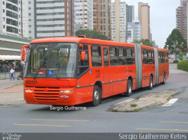 Transporte Coletivo Glória BD131 na cidade de Curitiba, Paraná, Brasil, por Sergio Guilherme Ketes. Número da foto: #3110734.