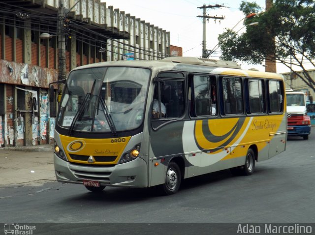 Viação Santa Edwiges 6400 na cidade de Belo Horizonte, Minas Gerais, Brasil, por Adão Raimundo Marcelino. ID da foto: 3111704.