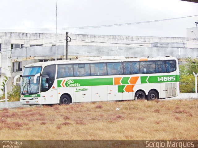 Cia. São Geraldo de Viação 14685 na cidade de Aracaju, Sergipe, Brasil, por Sergio Marques . Número da foto: #3111540.