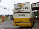 Empresa Gontijo de Transportes 17355 na cidade de Barbacena, Minas Gerais, Brasil, por Eloisio  Saraiva Silva Junior. Número da foto: #:id.