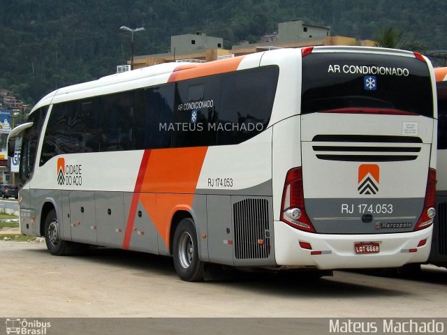 Viação Cidade do Aço RJ 174.053 na cidade de Angra dos Reis, Rio de Janeiro, Brasil, por Mateus Machado. Número da foto: #3113685.