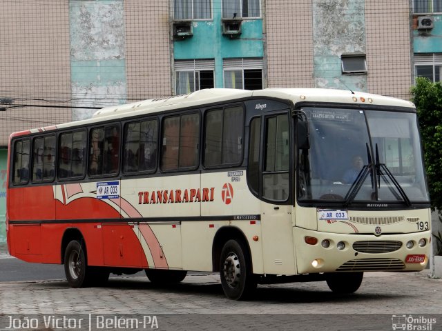 TransArapari 193 na cidade de Belém, Pará, Brasil, por João Victor. Número da foto: #3113741.