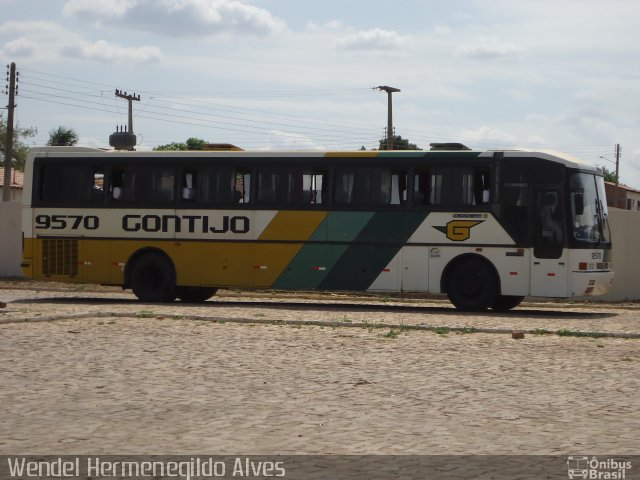 Empresa Gontijo de Transportes 9570 na cidade de São João do Piauí, Piauí, Brasil, por Wendel Hermenegildo Alves. ID da foto: 3112449.