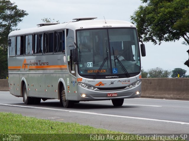 André Turismo 470 na cidade de Lorena, São Paulo, Brasil, por Fabio Alcantara. Número da foto: #3114803.