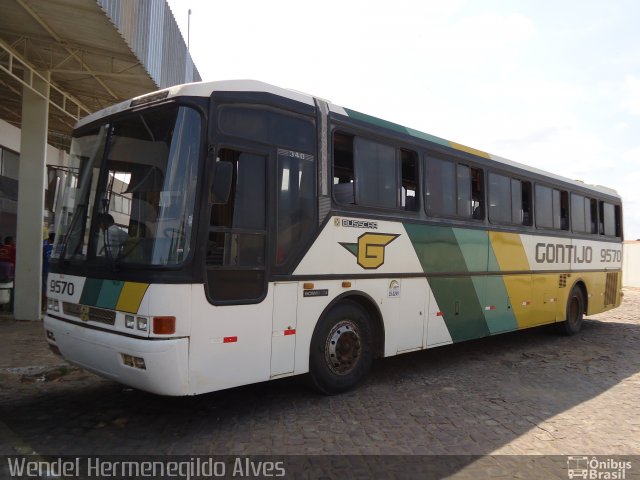 Empresa Gontijo de Transportes 9570 na cidade de São João do Piauí, Piauí, Brasil, por Wendel Hermenegildo Alves. ID da foto: 3112459.