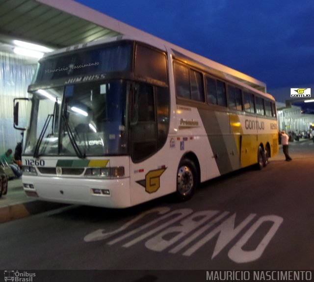 Empresa Gontijo de Transportes 11260 na cidade de Belo Horizonte, Minas Gerais, Brasil, por Maurício Nascimento. Número da foto: #3114663.