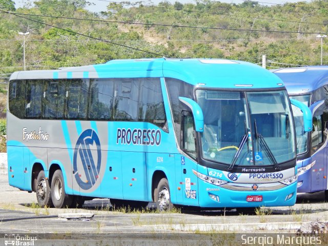 Auto Viação Progresso 6214 na cidade de Aracaju, Sergipe, Brasil, por Sergio Marques . Número da foto: #3114072.