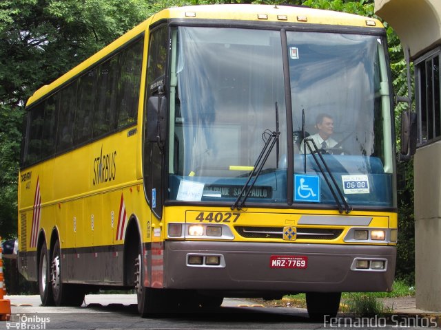 Viação Itapemirim 44027 na cidade de São Paulo, São Paulo, Brasil, por Fernando Santos. ID da foto: 3114176.