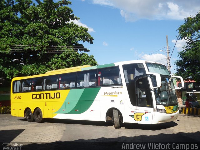 Empresa Gontijo de Transportes 12380 na cidade de Pirapora, Minas Gerais, Brasil, por Andrew Campos. ID da foto: 3112503.