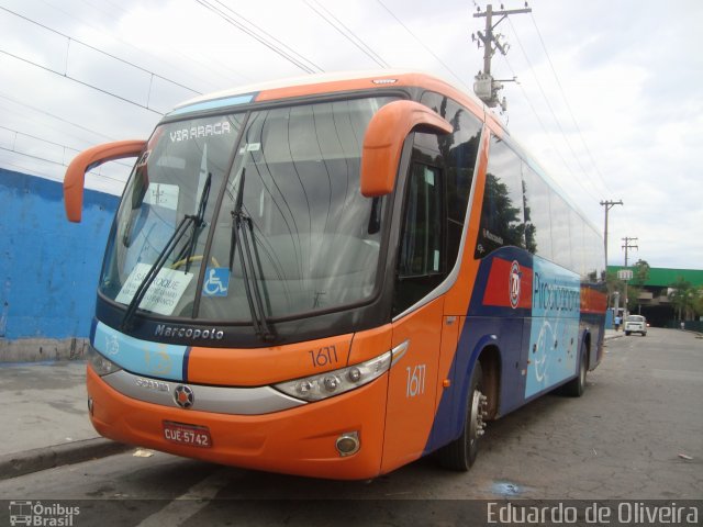 Viação Piracicabana 1611 na cidade de São Paulo, São Paulo, Brasil, por Eduardo de Oliveira. Número da foto: #3113813.