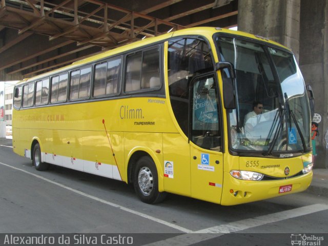 Viação Itapemirim 8555 na cidade de Rio de Janeiro, Rio de Janeiro, Brasil, por Alexandro da Silva Castro. ID da foto: 3115637.