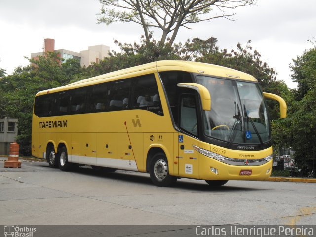 Viação Itapemirim 60739 na cidade de São Paulo, São Paulo, Brasil, por Carlos Henrique Pereira. ID da foto: 3116957.