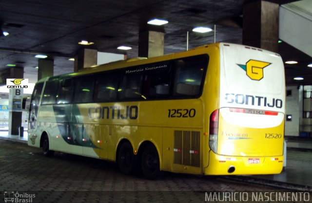 Empresa Gontijo de Transportes 12520 - TERGIP na cidade de Belo Horizonte, Minas Gerais, Brasil, por Maurício Nascimento. Número da foto: #3115446.