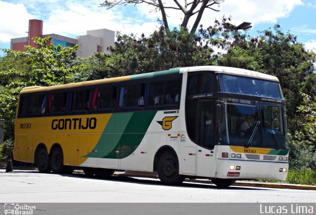 Empresa Gontijo de Transportes 11030 na cidade de São Paulo, São Paulo, Brasil, por Lucas Lima. ID da foto: 3116174.