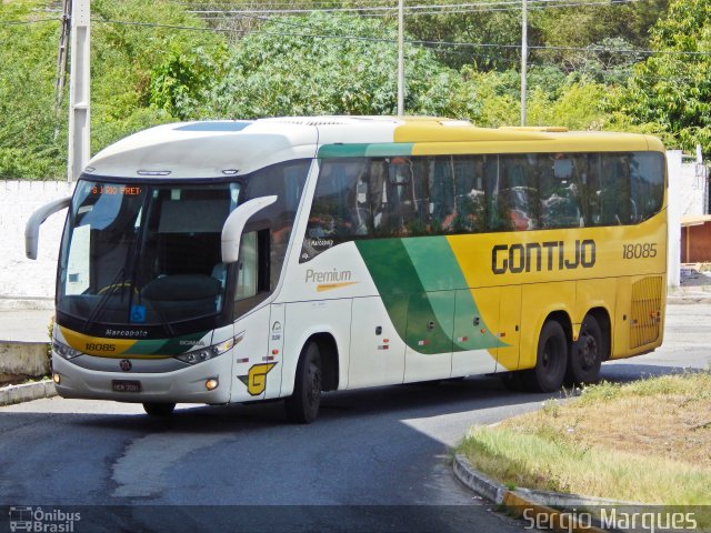 Empresa Gontijo de Transportes 18085 na cidade de Aracaju, Sergipe, Brasil, por Sergio Marques . Número da foto: #3117351.