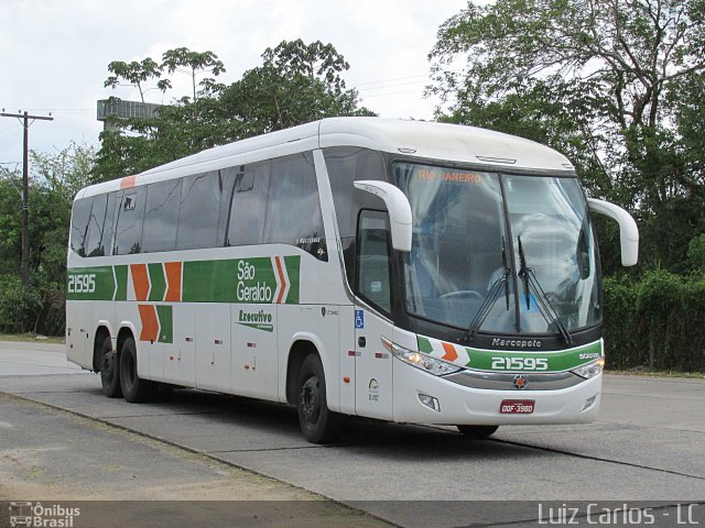 Cia. São Geraldo de Viação 21595 na cidade de Recife, Pernambuco, Brasil, por Luiz Carlos de Santana. Número da foto: #3118668.