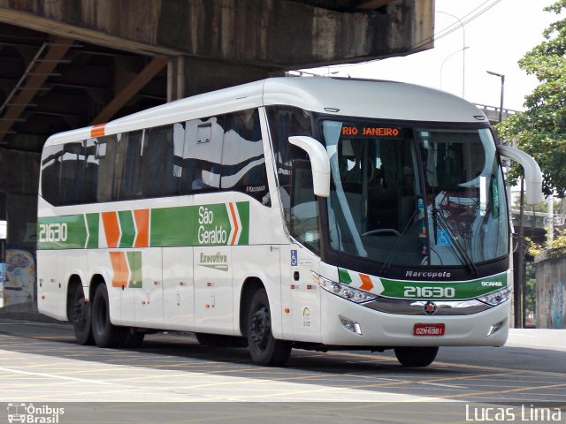 Cia. São Geraldo de Viação 21630 na cidade de Rio de Janeiro, Rio de Janeiro, Brasil, por Lucas Lima. Número da foto: #3118580.