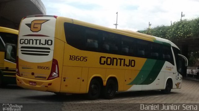 Empresa Gontijo de Transportes 18605 na cidade de Belo Horizonte, Minas Gerais, Brasil, por Daniel Junior Sena. Número da foto: #3119110.